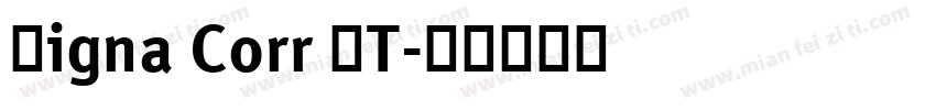 Signa Corr OT字体转换